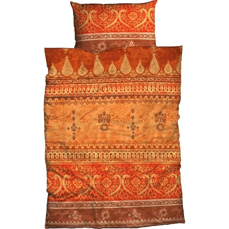 CASATEX Bettwäsche Indi, Satin, 3 teilig, romantisch, orientalisch, weich und gemütlich – Bild 5