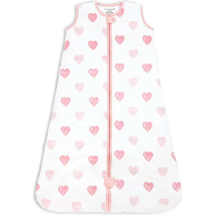 Mama Cheetah Baby-Schlafsack, 2,5 Tog, Winterschlafsack mit 2-Wege-Reißverschluss, Bio-Baumwolle, Wickeltuch, Übergang, tragbare Decke für Jungen, Mädchen, Säugling, Kleinkind, 12-18 Monate