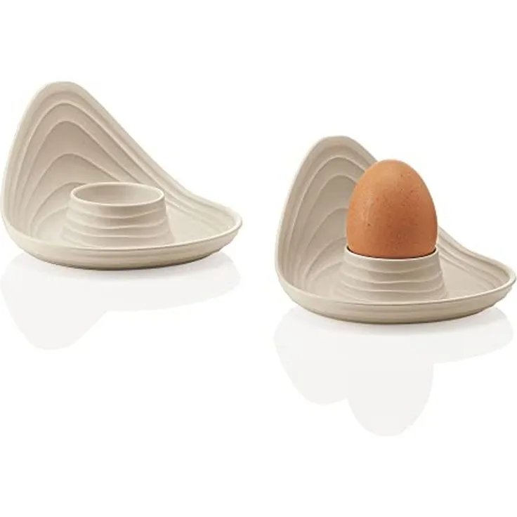 Guzzini Tierra Beige Eierbecher 2er-Set