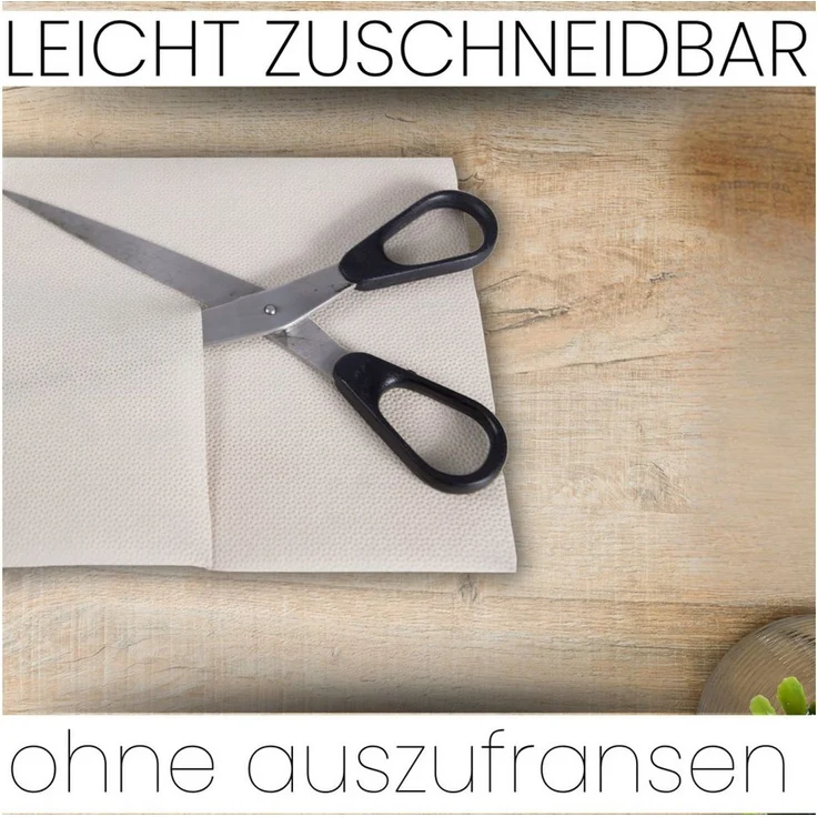 Sensalux Tischdecke Sensalux Tischdeckenrollen-Set, 2 Stück, 1,18m x 10m Creme – Bild 2