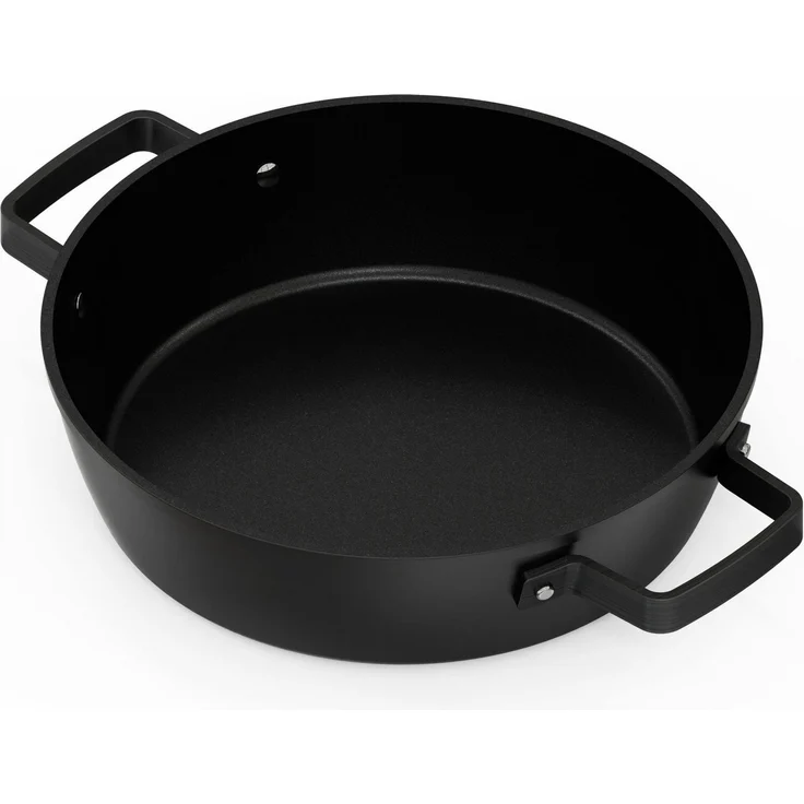 Hanseatic Servierpfanne ALU PRO, Aluminium (1-tlg, 1x Pfanne 28 cm mit Deckel), Profi Pfanne mit Antihaftbeschichtung, für alle Herdarten, Induktion – Bild 3