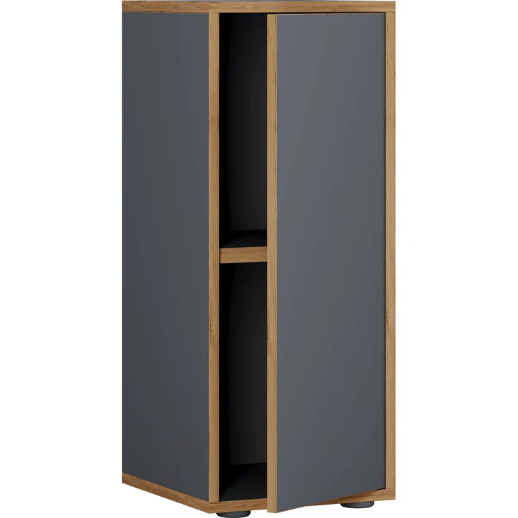 VCM Büroschrank Salia 920719 Anthrazit H. 74 x B. 30 x T. 33 cm – Bild 2