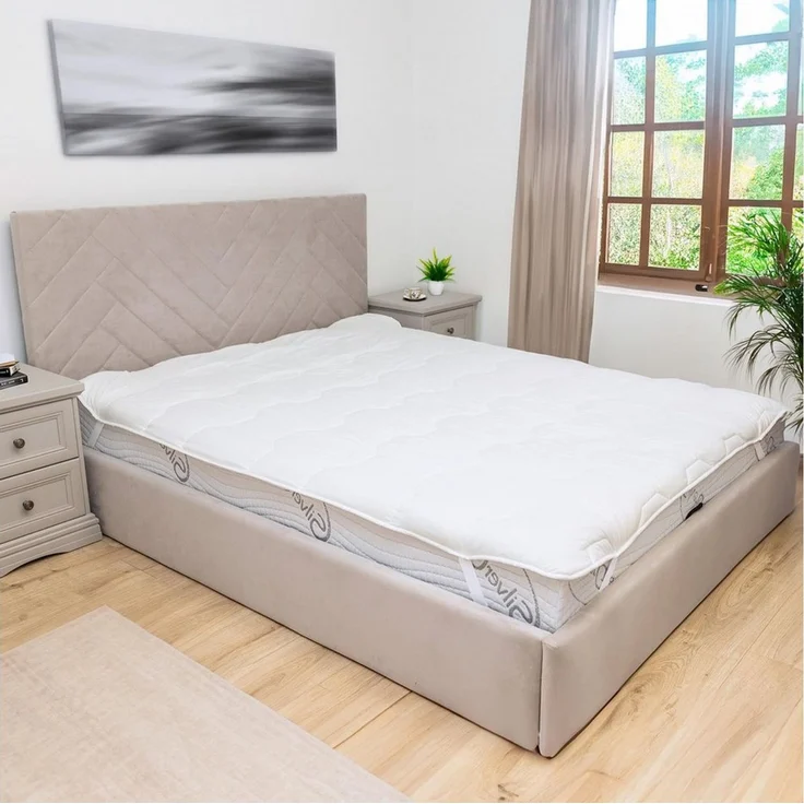 Matratzenschutzbezug matratzenschoner topper - 200x180cm spannbettlaken Amazinggirl – Bild 1