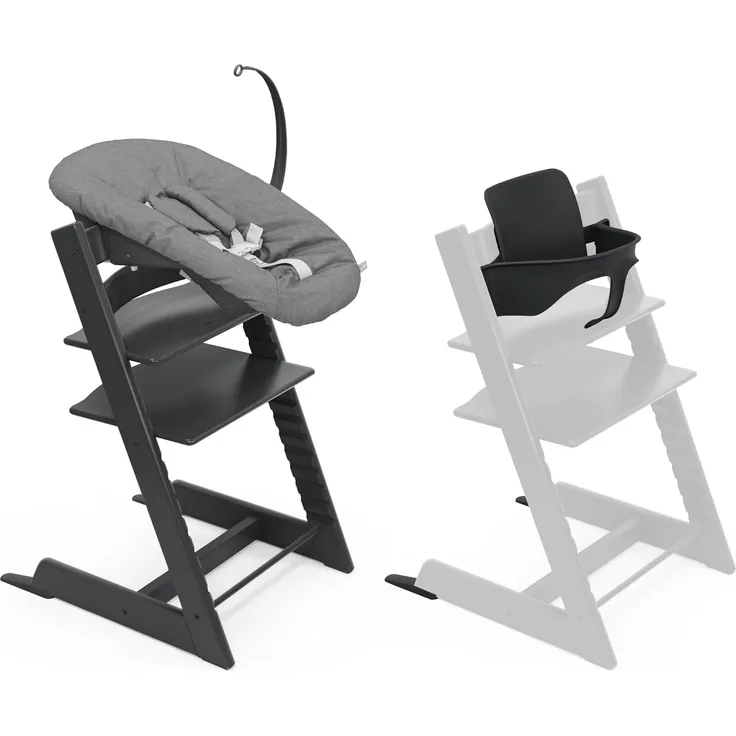 Stokke Hochstuhl Tripp Trapp Hochstuhl mit Newborn Set