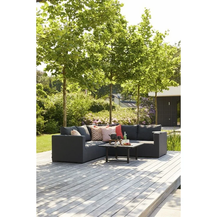 Hartman Tim Kaffeetisch Aluminium schwarz 90x90 cm – Bild 2