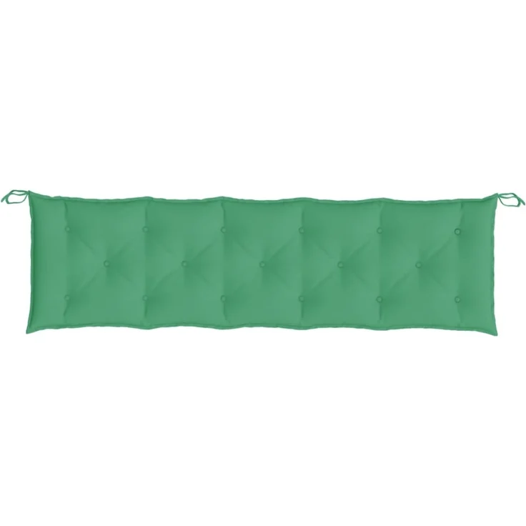 vidaXL Gartenbank-Auflagen 2 Stk. Grün 180x50x7 cm Oxford-Gewebe 361721 – Bild 5