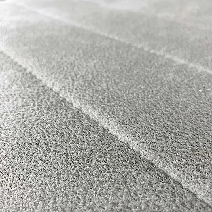 Homey Set mit 6 gepolsterten Stühlen für Wohnzimmer, Esszimmer, Finish in Marengo, Schwarze Beine, Modell Yrsa, Aluminium, 40 cm (B) x 42 cm (T) x 96 cm (H) – Bild 5