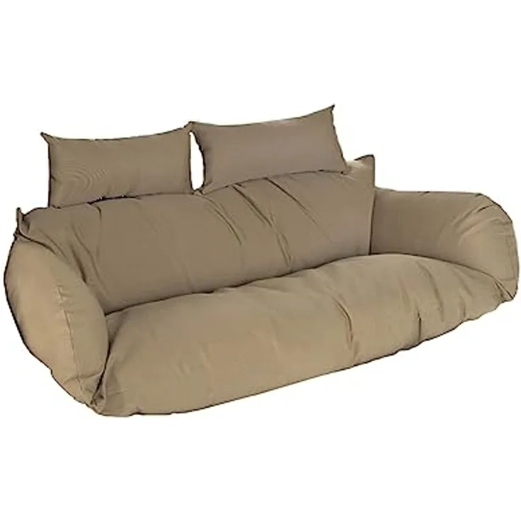 HOME DELUXE Kissen für Polyrattan Hängesessel TWIN