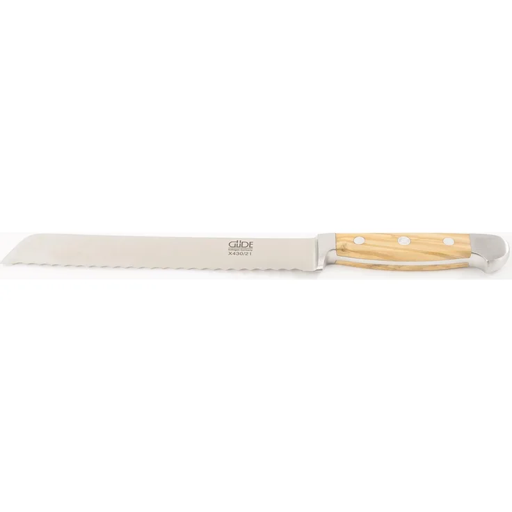 Alpha Olive Brotmesser 21 cm Beidhänder