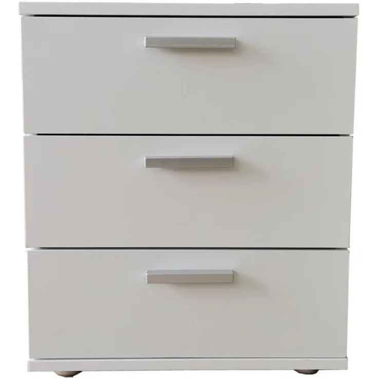 HTI-Line Nachtkommode Nachtschrank Nina mit 3 Schubladen (Stück, 1 St, 1 Nachtschrank), Nachttisch Nachtkommode Nachtkonsole