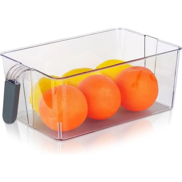 Koopmann Aufbewahrungskorb mit Griff EH BoxenVorratsbehälter in Transparent