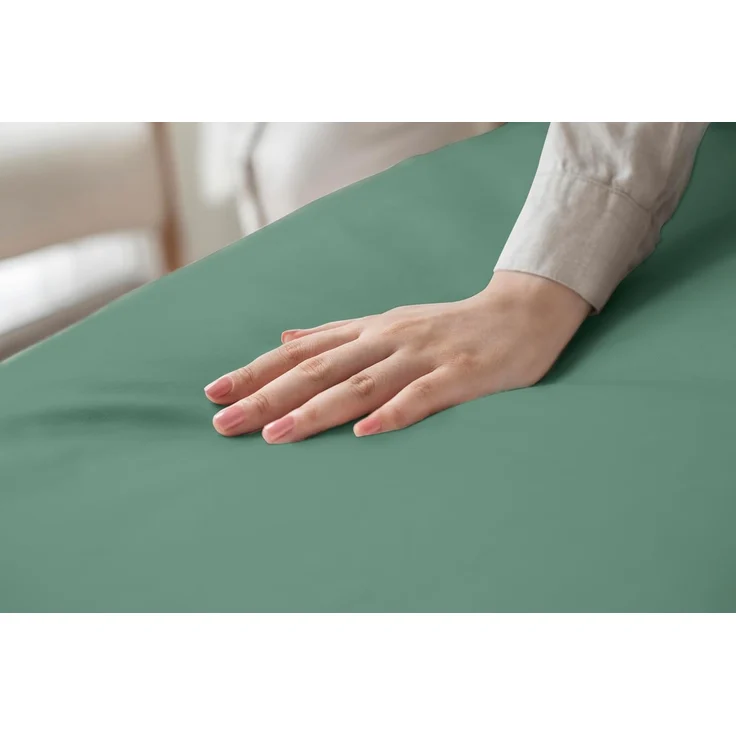 Livessa Spannbettlaken 140x200 cm aus Baumwolle Single-Jersey Stoff 140 g/m², Spannbetttuch/Bettlaken, Oeko-TEX Zertifiziert (M24M05FF9), passt auch für 150x200 cm Matratzen – Bild 4