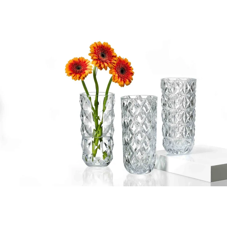 Ritzenhoff & Breker Luca Vase 19,5 cm raute 4er Set – Bild 3