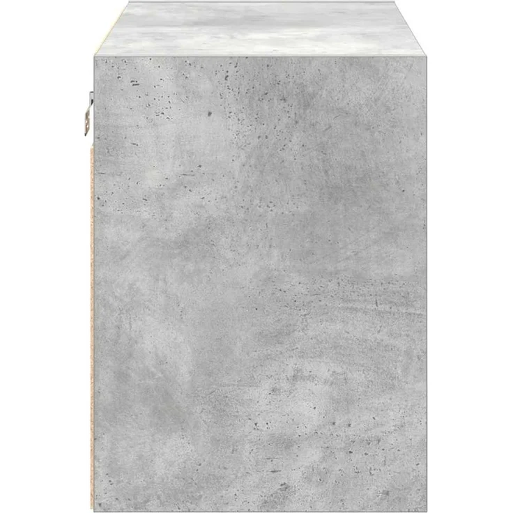 vidaXL Garagen-Wandschränke 2 Stk. Betongrau Holzwerkstoff 860650 – Bild 7