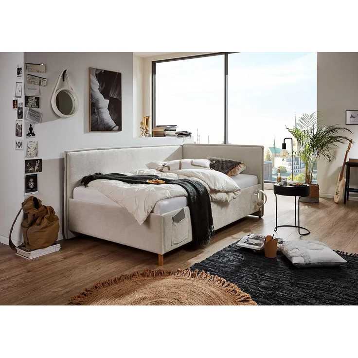 meise.möbel Kinderbett FUN II, Polsterbett wahlweise mit Bettkasten, Jugendbett inkl. USB-Anschluss – Bild 3