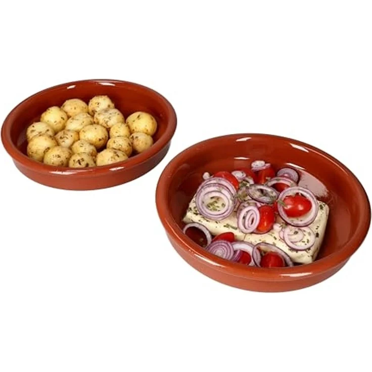 MamboCat Tapas-Schale 12er Set Tonschale Bruno Cazuela L Ø 20 cm glasierte Schalen, Ton – Bild 3