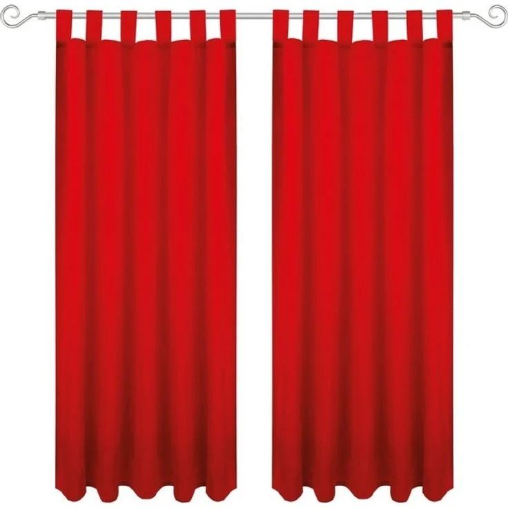 Bestgoodies Gardine Schlaufengardine, Schlaufe (2 St), Blickdichter Vorhang mit Schlaufen, Schlaufengardine – Bild 4