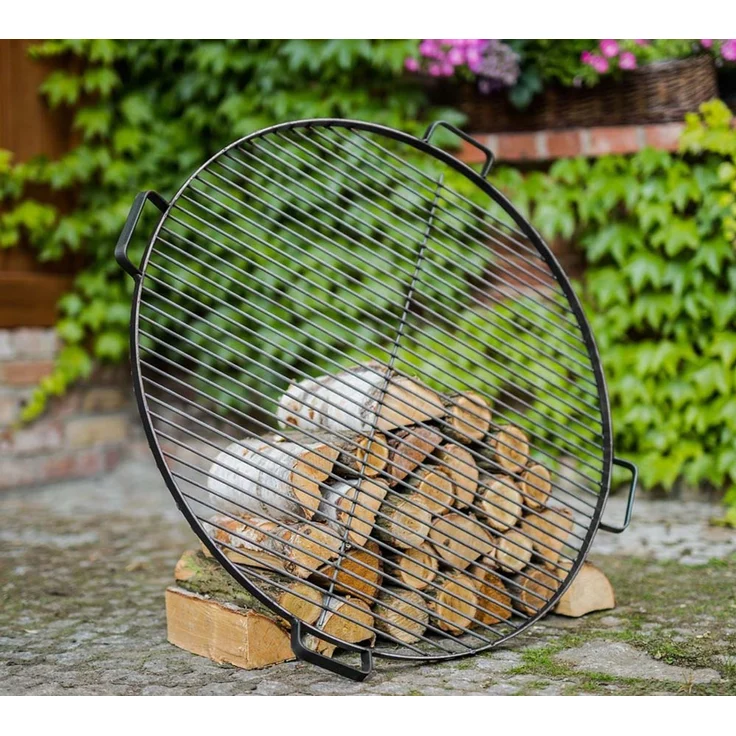 CookKing Stahl Grillrost 60 | inkl. 4 Griffen | – Bild 1