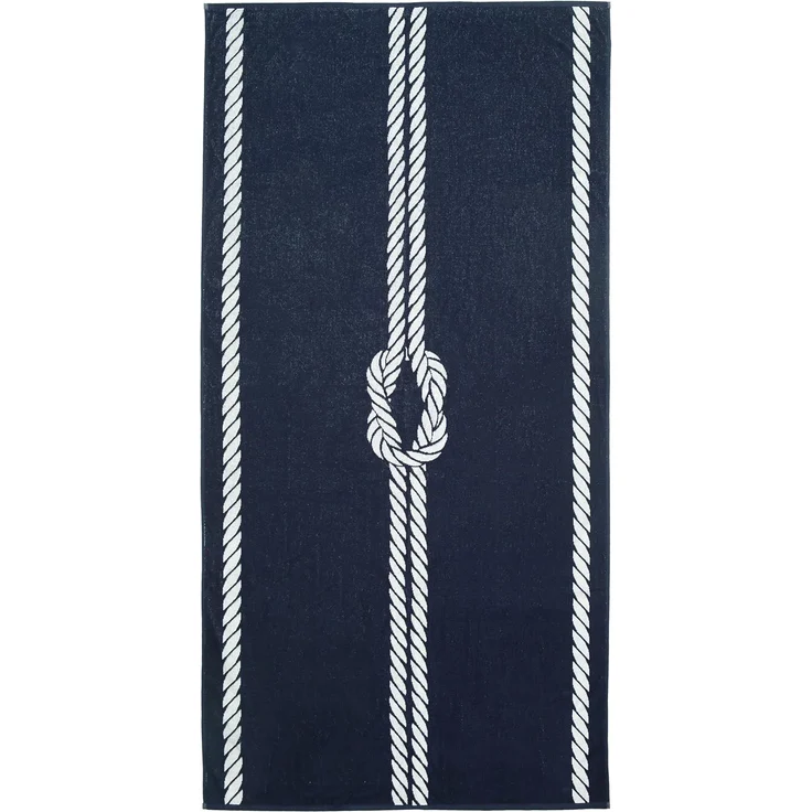 ZOLLNER Strandtuch, Glattvelours (1-St), 100 x 200 cm, 100% Baumwolle, vom Hotelwäschespezialisten