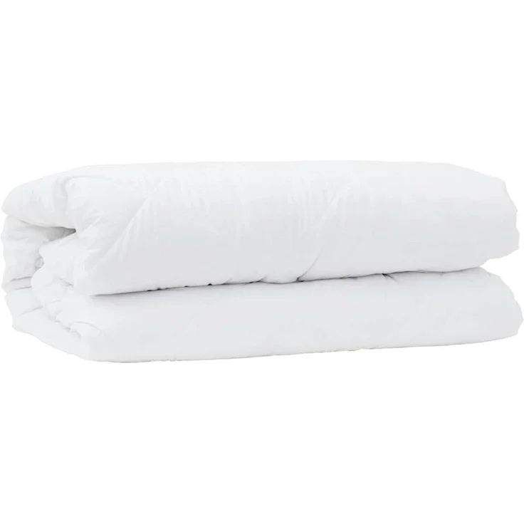 vidaXL 2-in-1 Bettdecke 220 x 155 x 10 cm Winter Polyester Weiß 42007788 – Bild 4