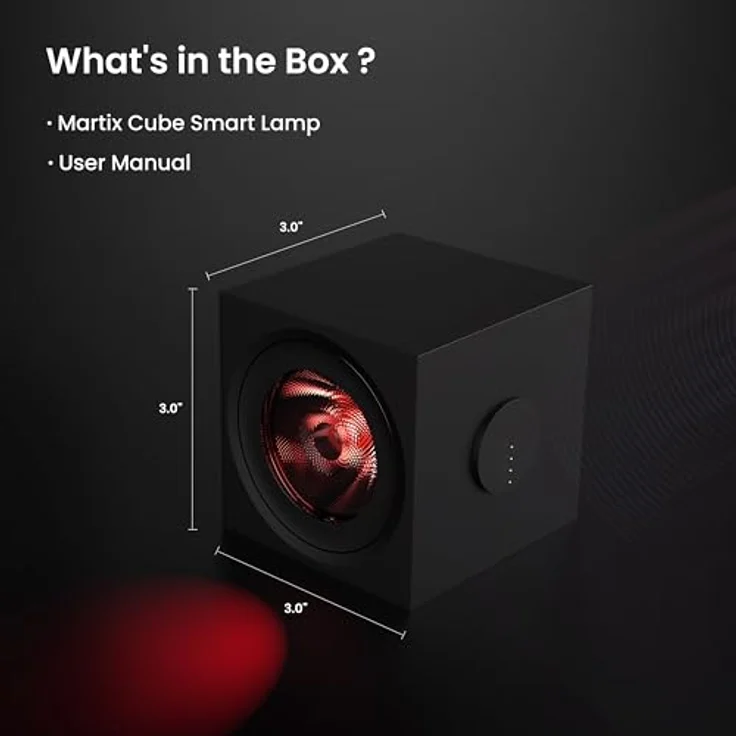 Yeelight Cube Intelligente Tischleuchte Wi-Fi/Bluetooth Schwarz Multi 802.11b 802.11g Wi-Fi 4 (802.11n) 2 4 GHz – Bild 8