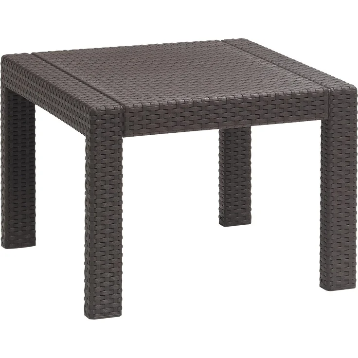 Allibert Polyrattan Gartentisch "Victoria", braun – Bild 1