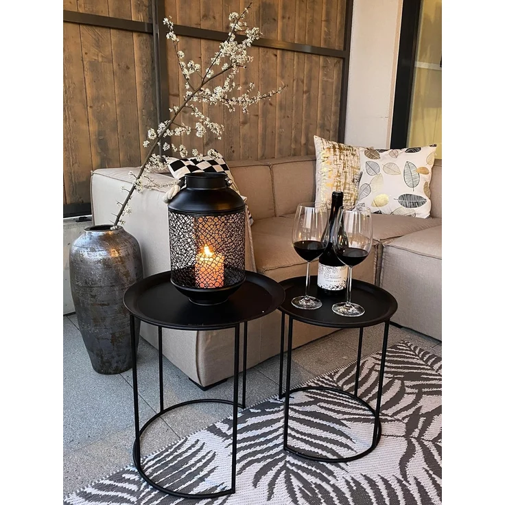 Dekovase LORCA Keramik 48 cm Dunkelgrau – Bild 9