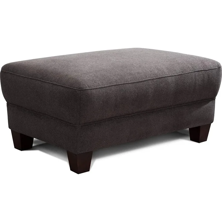 CAVADORE Hocker Gootlaand / Passend zu Landhaus Garnitur Gootlaand / Sitzhocker mit Federkern / 101 x 66 x 45 / dunkelgrau
