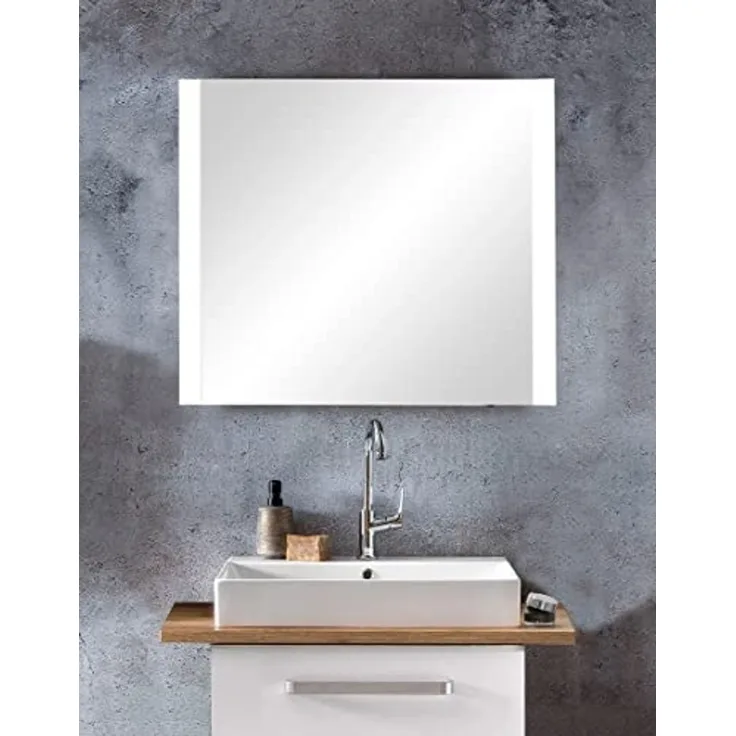 SCHILDMEYER Spiegel Badspiegel Spiegelelement Sensor Touch Star 80 x 72 x 3 cm
