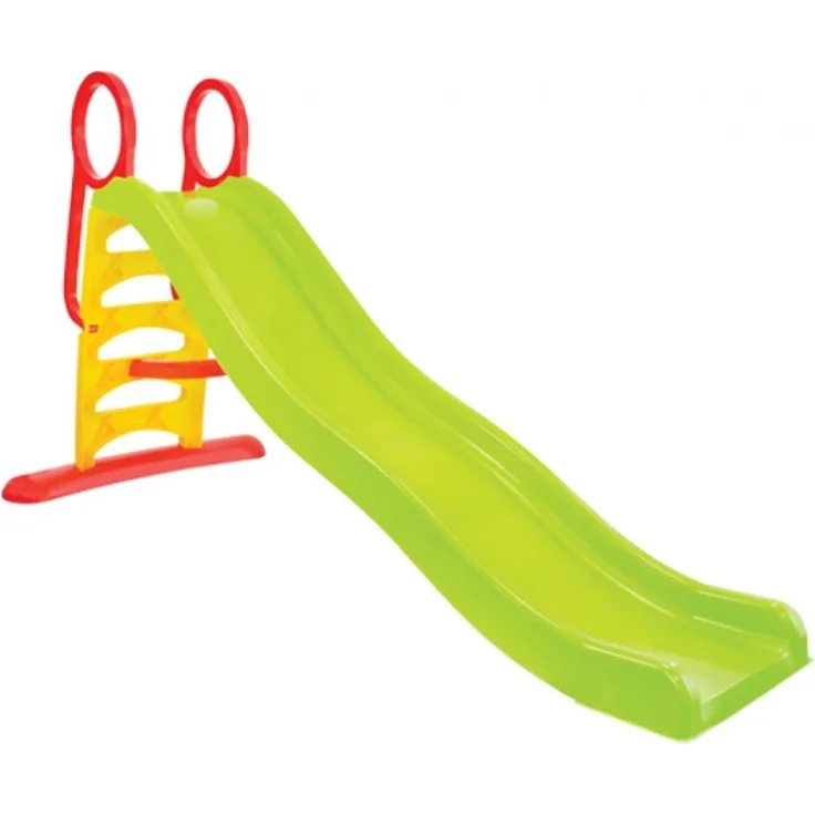 Mochtoys Kinderrutsche 12601 Rutschlänge 198 cm, Wasserrutsche, bis 50 kg grün
