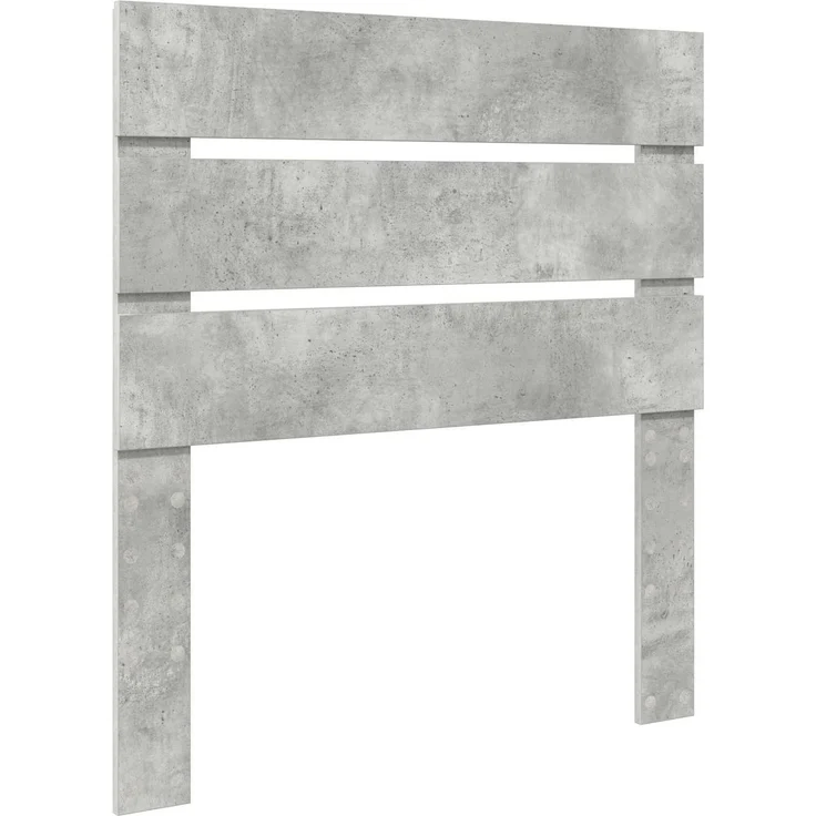 vidaXL Bettrahmen mit Schubladen Betongrau 90 x 190 cm Ingenieurs Holz 3411865 – Bild 7