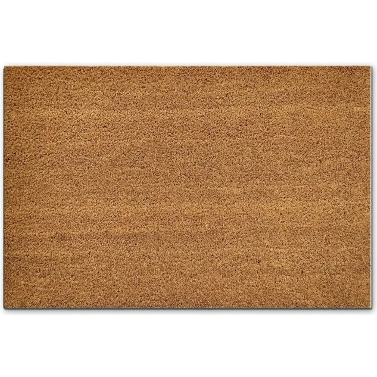 Amagohome Fußmatte Fußmatte Kokosmatte Fußabtreter Schmutzfangmatte viele Größen rutschfe, rechteckig, Höhe: 2 mm – Bild 4