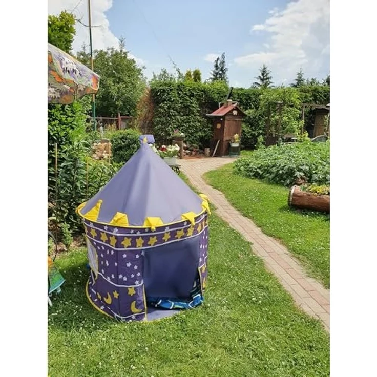 Kruzzel Kinderzelt blau 23474 – Bild 3