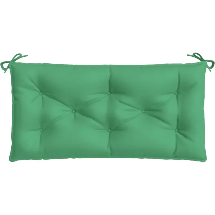vidaXL Gartenbank-Auflagen 2 Stk. Grün 100x50x7 cm Oxford-Gewebe 361664 – Bild 4