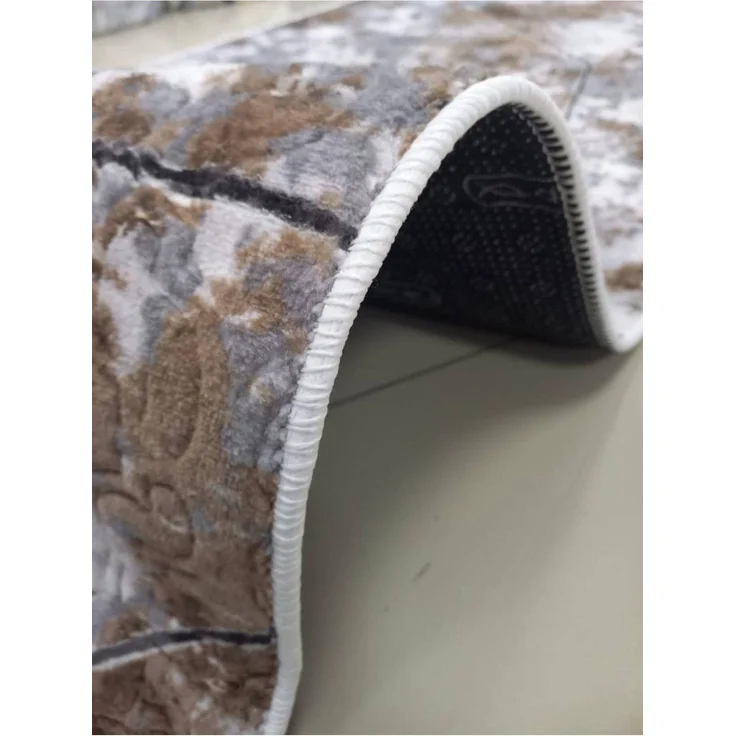 Gel-Läufer mit rutschfester Rückseite 120 x 350 cm Baumwolle Braun 88781867 [en. casa] – Bild 4