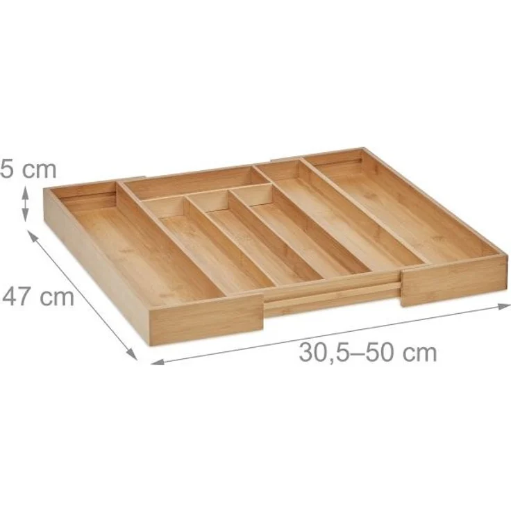 Ausziehbarer Besteckkasten aus Bambus 10050850_8039 – Bild 2