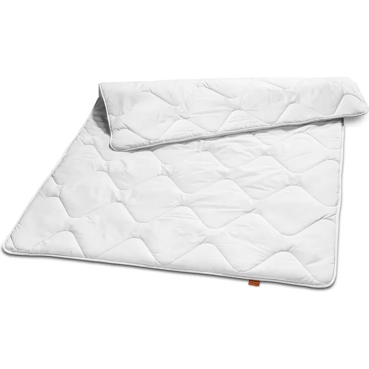 sleepling Sommerbettdecke ultra leicht, Füllung: Polyester, Bezug: 100% Mikrofaser, extraleichte Sommerdecke, Größe 140x200 cm, für warme Sommernächte