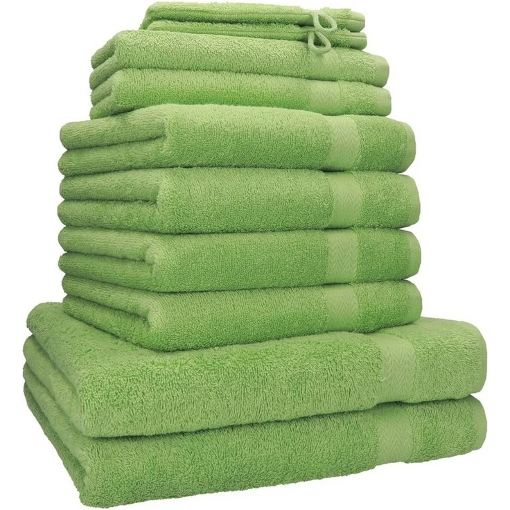 Betz Handtuch Set 10-tlg. Handtuch-Set PREMIUM, 100% Baumwolle (10-St), 100% Baumwolle