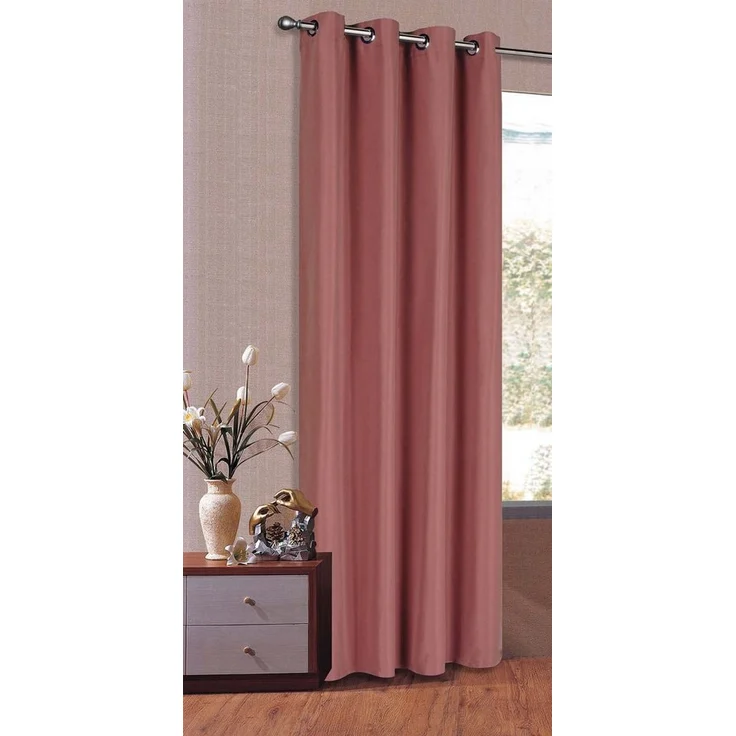 Gardinenbox Gardine, Ösen, blickdicht, Schal Matt unifarben Microsatin Micofaser-Gewebe 20405 – Bild 1