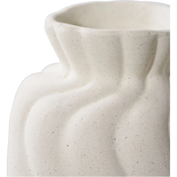 House Nordic Vase, Keramik, weiß, 2er-Set – Bild 5