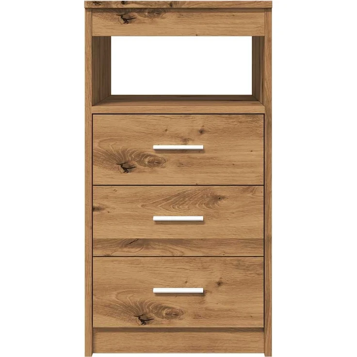 vidaXL Schubladenschrank Artisan-Eiche 40x50x76 cm Holzwerkstoff 856005 – Bild 4