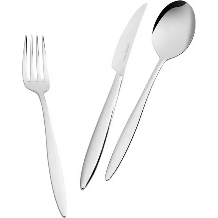 Karaca Besteck-Set Karaca Novara Besteckset für 12 Personen 84-teilig Edelstahl (84-tlg), 12 Personen, 18/10 Edelstahl – Bild 2