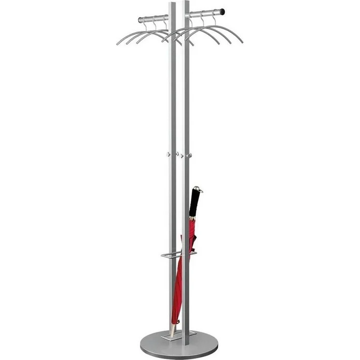 Kerkmann Kleiderständer Master alusilber 39,0 x 167,0 cm 6 Haken – Bild 3