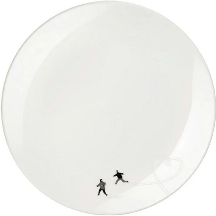 ASA Selection Dessertteller Ice Skating Snow Tracks – Bild 4