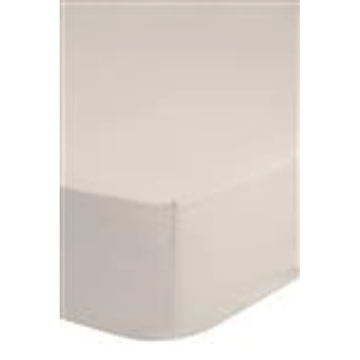 hip Mako Satin Spannbettlaken 1 teilig 90 X 220 cm Sand