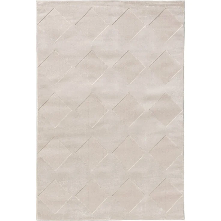 benuta Teppich Claire, rechteckig, Höhe: 6 mm, Teppich Wohnzimmer, Esszimmer, Schlafzimmer, Flur, Boho, Pflegeleicht – Bild 1