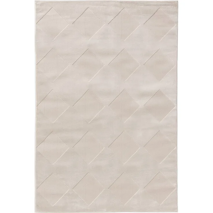 benuta Teppich Claire, rechteckig, Höhe: 6 mm, Teppich Wohnzimmer, Esszimmer, Schlafzimmer, Flur, Boho, Pflegeleicht