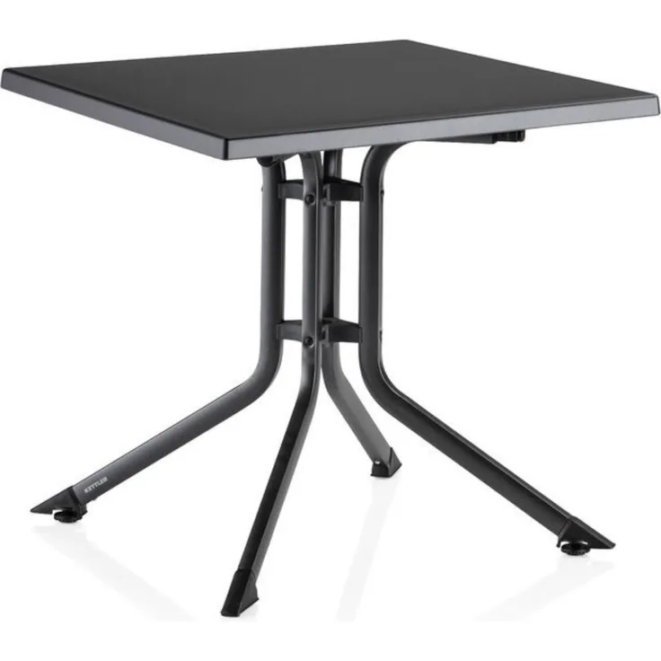Kettler Alu Klapptisch 70 x 70 cm Kettalux Anthrazit/ Anthrazit
