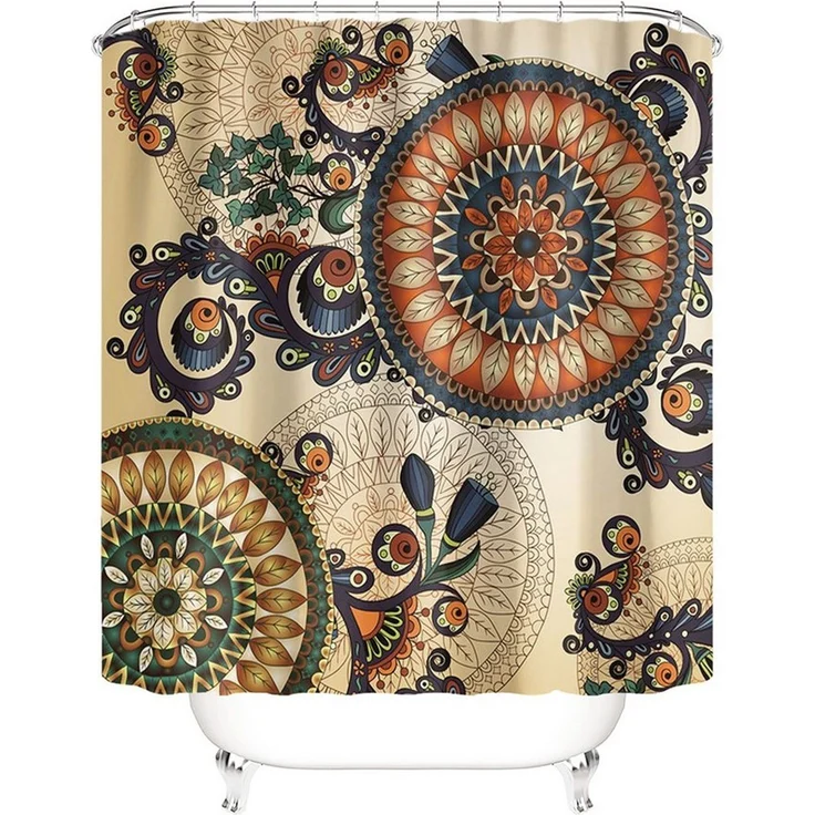 M&W DAS DESIGN Duschvorhang 180x200 Anti schimmel Waschbar bad vorhang Shower curtains