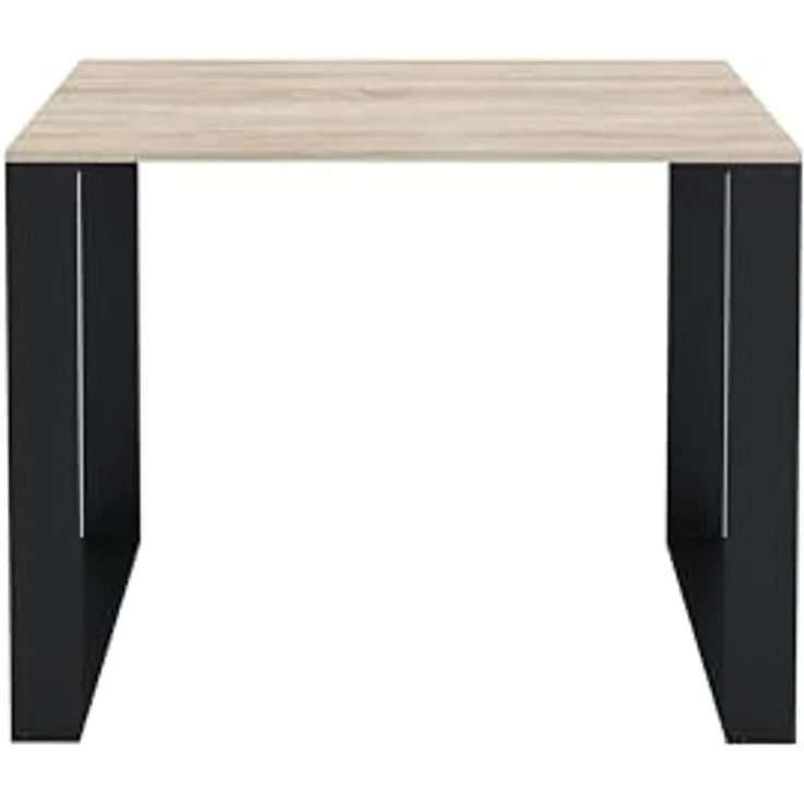 AKKE Esstisch, Esszimmertisch LOFT Schwarze Beinen Küchentisch Bürotisch 2mm-PVC – Bild 5